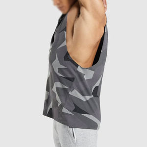 เสื้อกล้ามผู้ชายแห้งเร็วเสื้อกล้ามออกกำลังกายในยิมสำหรับผู้ชาย - Product Image 4