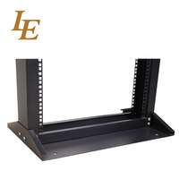 Rack de serveur à cadre ouvert 19 pouces 2 poteaux, racks réseau debout 45U Équipement 19 pouces, AV, réseau, données et appareils informatiques