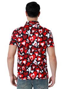 Polos en blanco por sublimación para hombre, camisetas polo personalizadas con estampado de algodón 100%, logotipo bordado a granel, camiseta Polo de Golf - Product Image 2