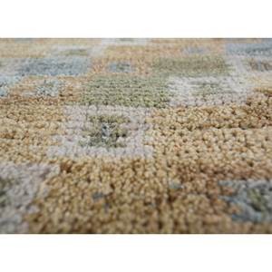 พรมขนสัตว์ถักมือ Erbe สีแดงส้ม รุ่น AKWL-1254 ลายเรขาคณิตนามธรรม สำหรับบ้าน ห้องนั่งเล่น ทางเดิน ห้องโถง ขนาด 9x12 ฟุต รูปทรงสี่เหลี่ยมผืนผ้า - Product Image 3