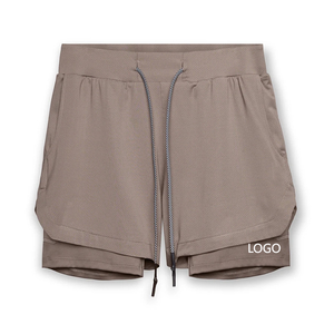 Nouvel arrivage de shorts de sport pour hommes de style Offre Spéciale vêtements de sport athlétiques de course d'entraînement shorts de gymnastique pour hommes 2 en 1DDP expédition - Product Image 1