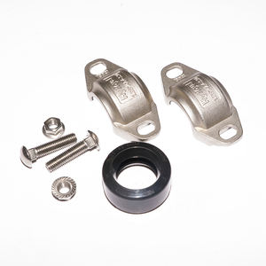 Accouplement rainuré Victaulic Euro en acier inoxydable 316 304 de bonne qualité, accouplement rigide <span class=keywords><strong>flexible</strong></span> rainuré, collier de serrage pour tuyau à <span class=keywords><strong>double</strong></span> boulon - Product Image 2