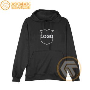 Sudadera con Capucha de Invierno de Alta Calidad 100% Algodón Felpa, Personalizada con Bordado Griego Psi, Sudadera Transpirable para Hombre - Product Image 3