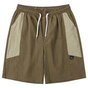 Customized 100% Cotton <b>Shorts</b> Stretchable Canvas Quality Packaging Solid Pattern Eco-Friendly Crystal <b>Decoration</b> for Grappling - Product Image 1