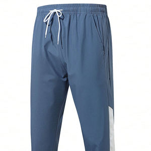 Pantalones cortavientos y sudaderas Chándal de nailon para hombre Cremallera Poliéster Dos piezas Wind Break Chándal para hombre - Product Image 5