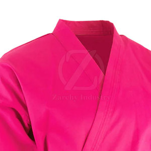 Latest Design Comfortable Adult Karate Uniform Front 100% Cotton Breathable Quick Dry Professional Quality for Training Wear - Product Image 4
