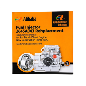 Injecteur de carburant 2645A043 de remplacement pour moteur diesel Perkins, pièce de pompe neuve pour la construction - Product Image 2