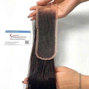Precio al por mayor Cabello sin procesar HD Cierre de encaje 2x6 A Frontal 13x6 Extensiones de cabello humano vietnamita - Product Image 2