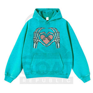 Sweat-shirts vintage à imprimé graphique, streetwear d'hiver, rétro, lavage à l'acide, coton, pull-over, vente en gros, haute qualité, impression personnalisée - Product Image 6