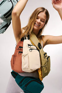 Vrouwen Custom Designer Reizen Effen Kleine Gewatteerde Camera Crossbody Portemonnee Rugzak Puffer Sling <span class=keywords><strong>Bag</strong></span> - Product Image 3