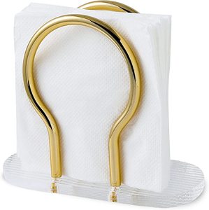 Porte-serviettes en métal fait à la main, Design personnalisé classique fait à la main, meilleure vente, porte-serviettes en métal fantaisie - Product Image 1