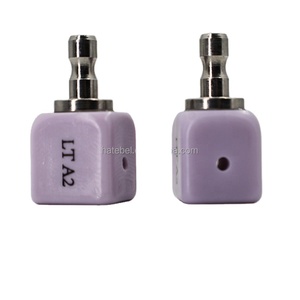 Vendita calda blocco di silicato A16 con fori di laboratorio dentale materiale di laboratorio al litio disilicato <span class=keywords><strong>CAD</strong></span> <span class=keywords><strong>CAM</strong></span> blocchi - Product Image 1