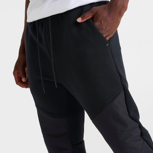 Fashion Brand Solid Color Canvas Sweatpants <b>Men's</b> Fitness Casual <b>Trousers</b> Breathable <b>Elastic</b> <b>Waist</b> OEM Customizable - Product Image 4