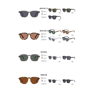 Lunettes de soleil vintage unisexes tendance, pas chères, en acétate de cellulose laminé, protection UV400, polarisées, rectangulaires, Mazuchelli, métal, CR-39 - Product Image 4