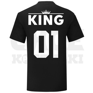 OEM ODM alta calidad Digital diseño personalizado Dtg impreso 200gsm peso pesado gráfico personalizado camisetas unisex 100% algodón - Product Image 2
