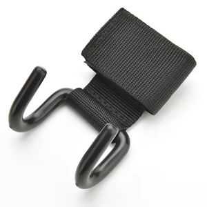 Attelles de poignet avec crochet en acier pour soulever des poids, sangles de poignet pour musculation, sangles de poignet pour haltérophilie, crochet en acier pour salle de sport - Product Image 3