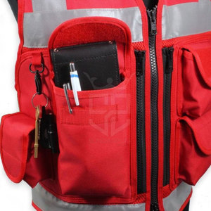 Chaleco de seguridad para hombre con logotipo personalizado impreso, chaleco de seguridad de tela ligera y duradera para venta al por mayor - Product Image 5