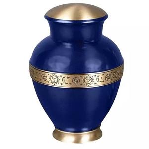 Impressionnant urne de crémation pour mémorial cendres humaines urne métal couleur argent Style européen aluminium cendres funéraires urne fournitures funéraires - Product Image 2