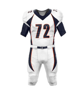 Nouvelle arrivée 2025 Maillot de football américain 100% polyester fabriqué Vêtements de sport et de football Uniformes à vendre à bas prix - Product Image 4