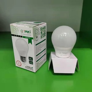 Yaki dẫn bóng đèn PVC CE Globe sạc pin gói 80 trong nhà dẫn ánh sáng bóng đèn 125 E27 B22 5W 7W 10W 15W 20W 30W 40W 50W - Product Image 6