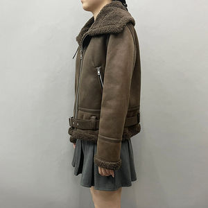 Vestes en peau de mouton de grande qualité les mieux notées en cuir de mouton véritable pour hommes - Product Image 3