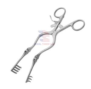 Retractor profesional Beckman Adson Retractor de acero inoxidable - Product Image 5