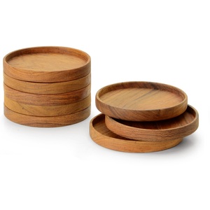 Wood <b>Drink</b> <b>Coasters</b> Kitchen Hotel Home Restaurant Part Wedding High Quality Bulk Quantity New Designs Square Round Custom Best - Product Image 5