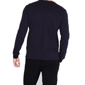T-shirt à manches longues en coton de qualité supérieure pour hommes Chemise décontractée à la mode et respirante pour un usage quotidien pour hommes - Product Image 4