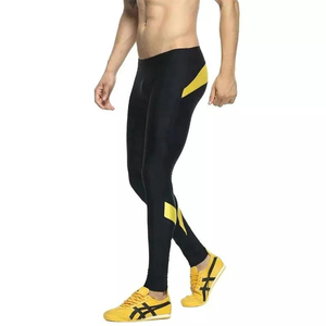 <b>Men</b> Compression Leggings High Performance <b>Base</b> <b>Layer</b> Athletic Training Running Gym Fitness Pants Moisture Wicking Comfortable - Product Image 4
