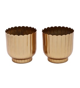 Macetas exclusivas de metal hechas a mano, eleva tu espacio con diseños de moda, macetas colgantes para balcón, sala de estar - Product Image 1