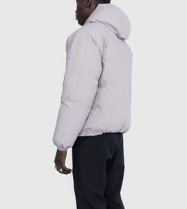 Chaqueta Acolchada Personalizada de Moda, Chaqueta de Invierno con Capucha de Lona, Sólida, para Hombre, 2024 - Product Image 5