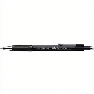 Lápiz Mecánico Faber-Castell GRIP 1345 Negro Metálico 0.5mm B - Product Image 3