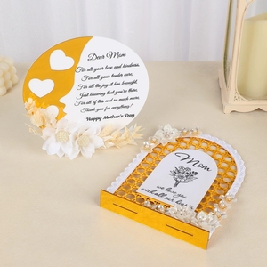 Insegna per la Festa della Mamma, Decorazione da Tavolo, Cartello 'Grateful', Insegna da Scrivania, Decorazione per la Festa della Mamma - Product Image 1