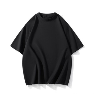 2025 New High Quality 250 GSM Tee Shirt 100% Cotton <b>Men's</b> T-shirts Street Style Heavyweight O-Neck Loose Fit T-shirts for <b>men</b> - Product Image 5