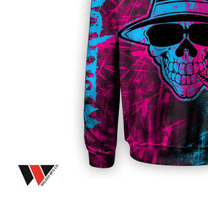 Sweat-shirts pour hommes de haute qualité, surdimensionnés, 100% polyester, fabriqués sur mesure et en vente chaude, à bas prix, avec motif imprimé par sublimation - Product Image 5