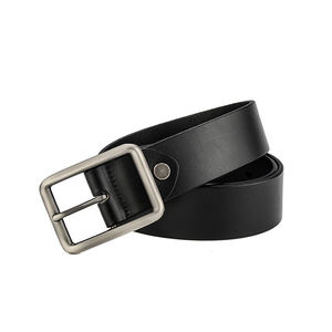 Ceinture en cuir véritable pour homme, durable et résistante, ceinture en cuir tanné végétal - Product Image 3