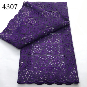 4307 africain nigérian dentelle tissus 2025 dernière haute qualité suisse Voile coton dentelle à dubaï <span class=keywords><strong>austra</strong></span> suisse pour les femmes robe - Product Image 1