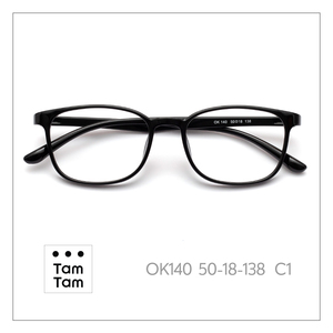 Monturas de Gafas Unisex TamTam Estilo Clásico Ultraligeras con Protección Anti-Luz Azul Color Borgoña-Rosa C8 TR90 Visión Óptima OK140 - Product Image 2