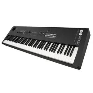 Piano Digital MX88 de 88 Teclas con Soporte de Teclado Estilo Z y Estación de Trabajo de Arreglos Musicales Plegable Estilo X - Product Image 1