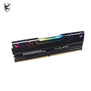 KINGSMAN GAMING 8GB DDR4 RGB-Speicher Ram Schwarz 3200MHz Desktop für Spiele - Product Image 1