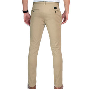 Pantalon Chino de haute qualité pour homme, couleurs et tailles personnalisées, coupe classique, à vendre - Product Image 4
