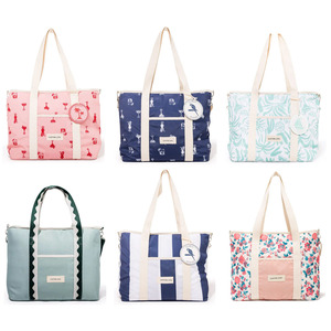 <span class=keywords><strong>Bolsa</strong></span> Térmica Grande Personalizada con Logotipo, <span class=keywords><strong>Bolsa</strong></span> <span class=keywords><strong>de</strong></span> Playa Aislada <span class=keywords><strong>de</strong></span> Lona <span class=keywords><strong>de</strong></span> Algodón y Poliéster con Rayas, Mochila para Alimentos, <span class=keywords><strong>Bolsa</strong></span> <span class=keywords><strong>de</strong></span> Almuerzo con Hielera para Niñas y Mujeres - Product Image 1