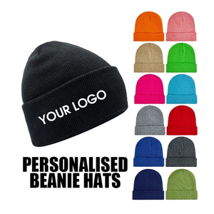 Gorro liso de invierno al por mayor con logotipo bordado en 3D personalizado para hombres y mujeres gorro de acrílico en blanco perfecto - Product Image 6
