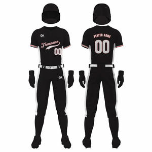 2025 Service OEM derniers uniformes de baseball personnalisés en gros pas cher prix sublimé respirant ensemble d'uniformes de baseball - Product Image 3