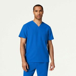 Uniformes Médicos de Poliéster de Nuevo Estilo, Conjuntos de Uniformes de Hospital para Mujeres y Hombres, Tela de Estambre, Uniformes de Enfermera, Conjunto de Uniformes Ajustados para Hombres - Product Image 3