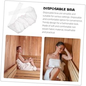 50 pièces culottes jetables Non tissées Spa slips culottes sous-vêtements intimes voyage usage quotidien hommes femmes maternité Lingerie - Product Image 4