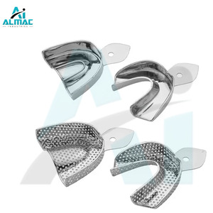 ALMAC Instruments Chirurgicaux Impression Dentaire Rotatif Réglable En Acier Inoxydable Impression Plateaux instruments chirurgicaux dentaires - Product Image 1