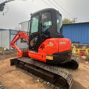 Kubota KX57-4 Mini Crawler Excavator 1-5 Ton Operational Weight for Construction Huade Hydraulic Cylinder New Used Available - Product Image 5