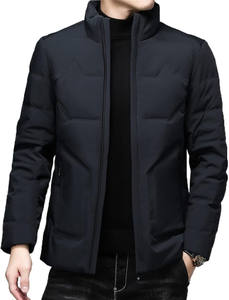 แจ็กเก็ตทรงปลาปักเป้าสำหรับผู้ชาย, เสื้อแจ็กเก็ตสไตล์ลำลองแบบตั้งได้โลโก้ด้านหน้าผ้าโพลีเอสเตอร์รีไซเคิลทรงพอดีตัวปกติ - Product Image 2