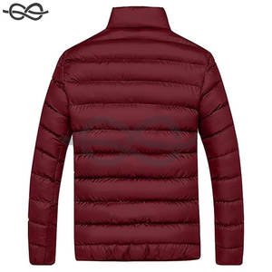 แจ็กเก็ตขนเป็ดน้ำหนักเบาสำหรับผู้ชาย, เสื้อโค้ทแบบมีซิปสามารถหุ้มฉนวนให้ความอบอุ่นสำหรับฤดูหนาว - Product Image 2